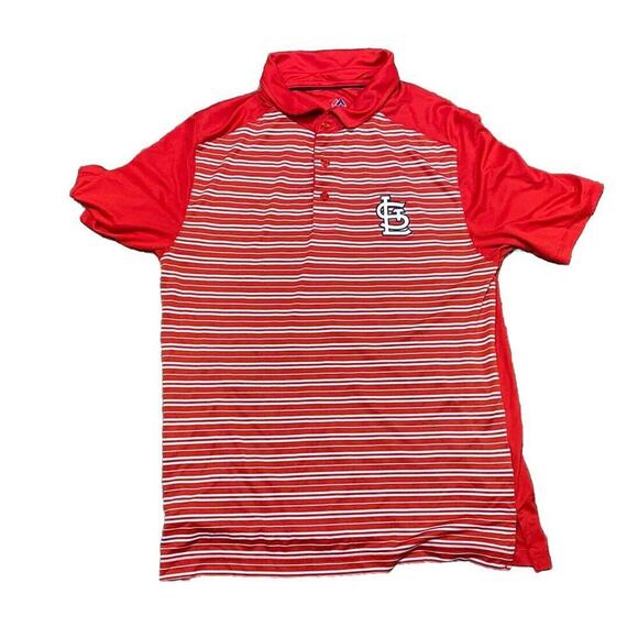 St. Louis Cardinals | Men’s Medium Polo Shirt - Picture 2 of 6